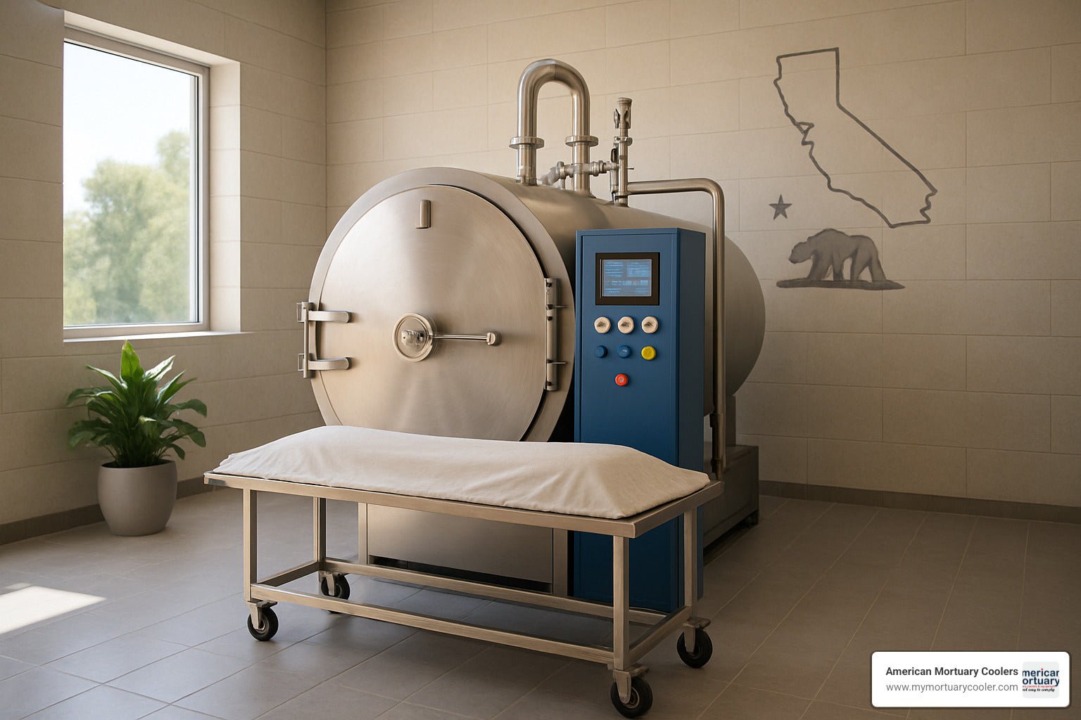 Everything You Need to Know About Water Cremation Legality in California - American Mortuary Coolers & Equipments Everything You Need to Know About Water Cremation Legality in California - American Mortuary Coolers & Equipments